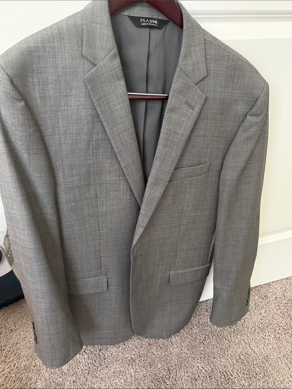 Jos. A. Bank Light Gray Men's Sport Coat